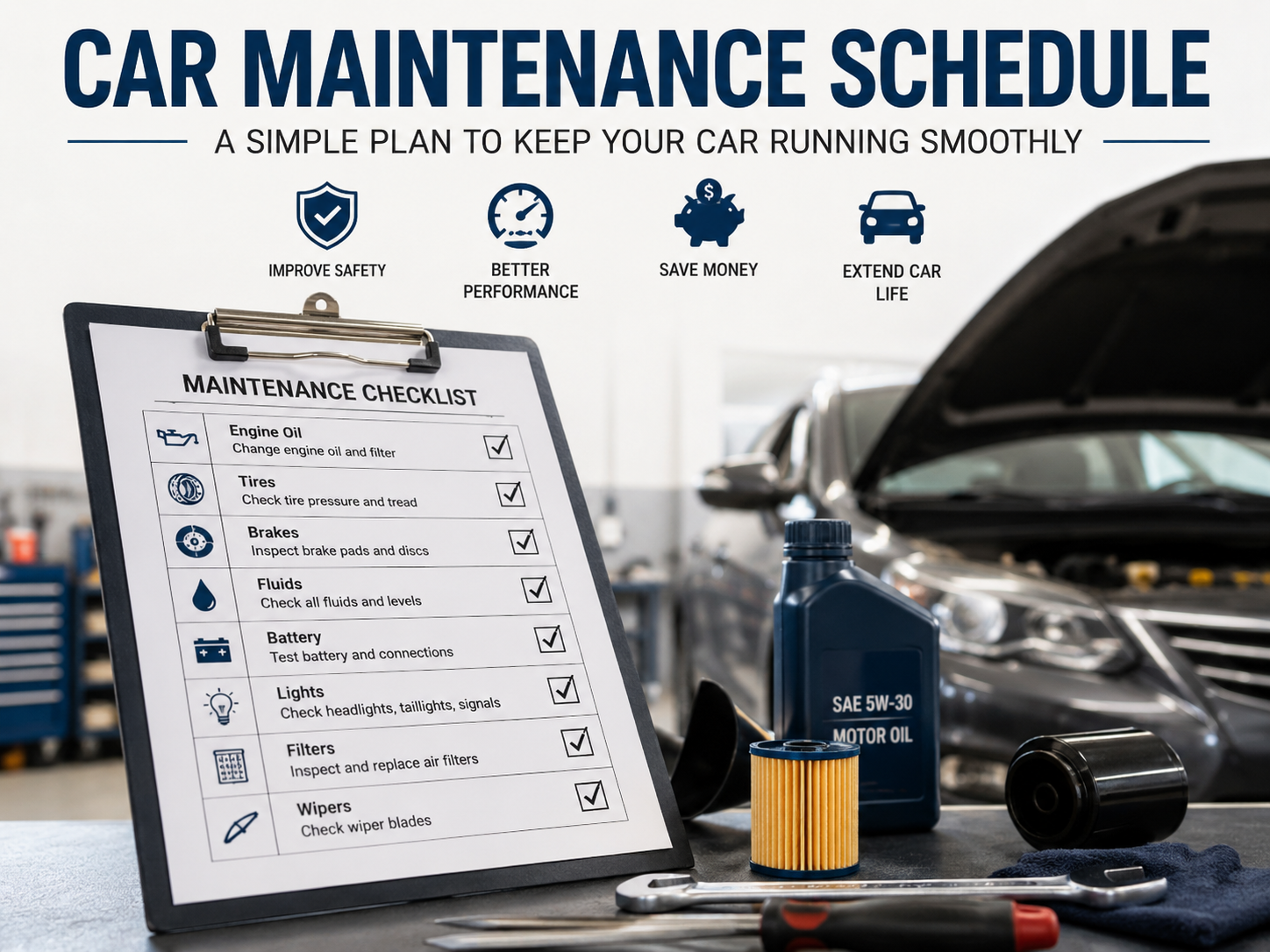 Car Maintenance Schedule 2026