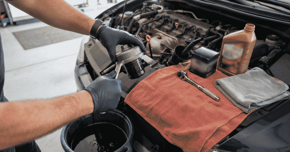 Car Engine Oil Change Tools 