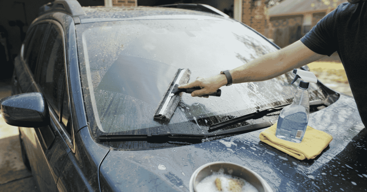 Car Window Washing Tools
