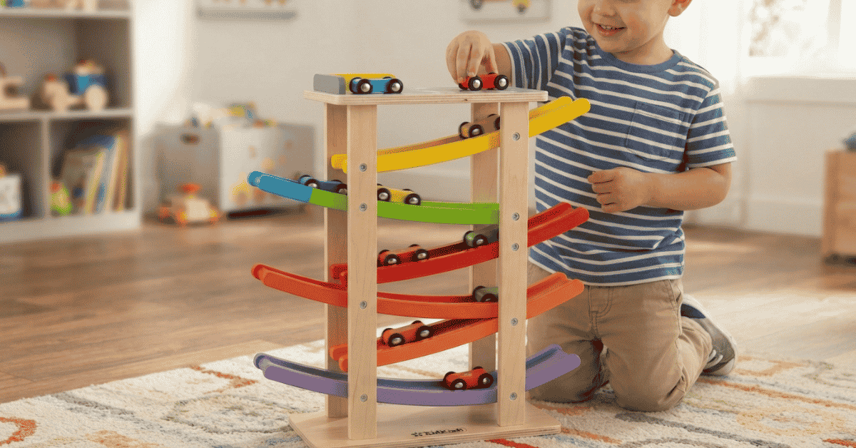 Car With Ramp Toy