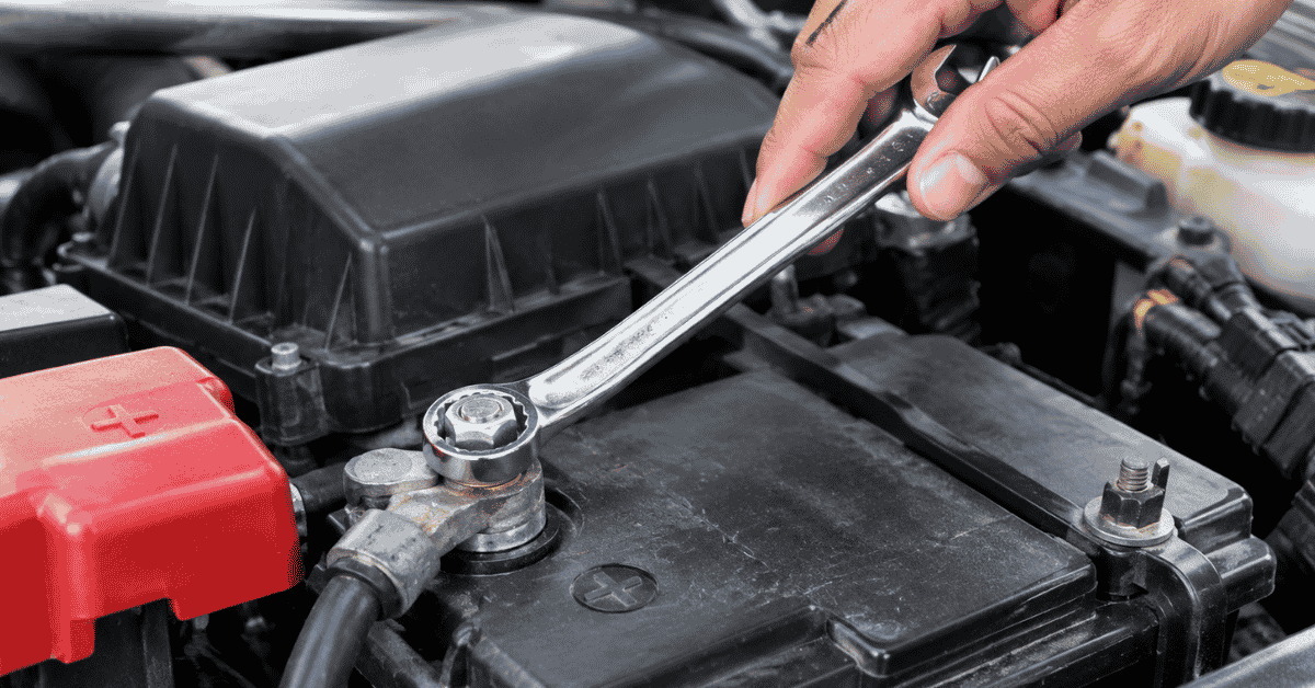 Spanner for Car Battery