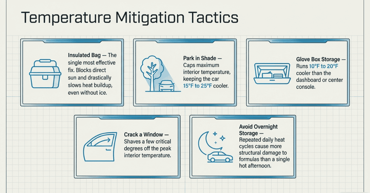 Temperature mitigation tactics