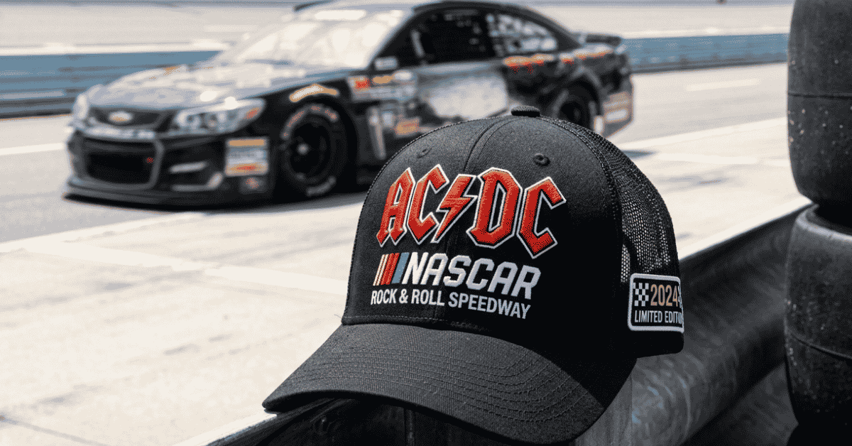 acdc nascar hat