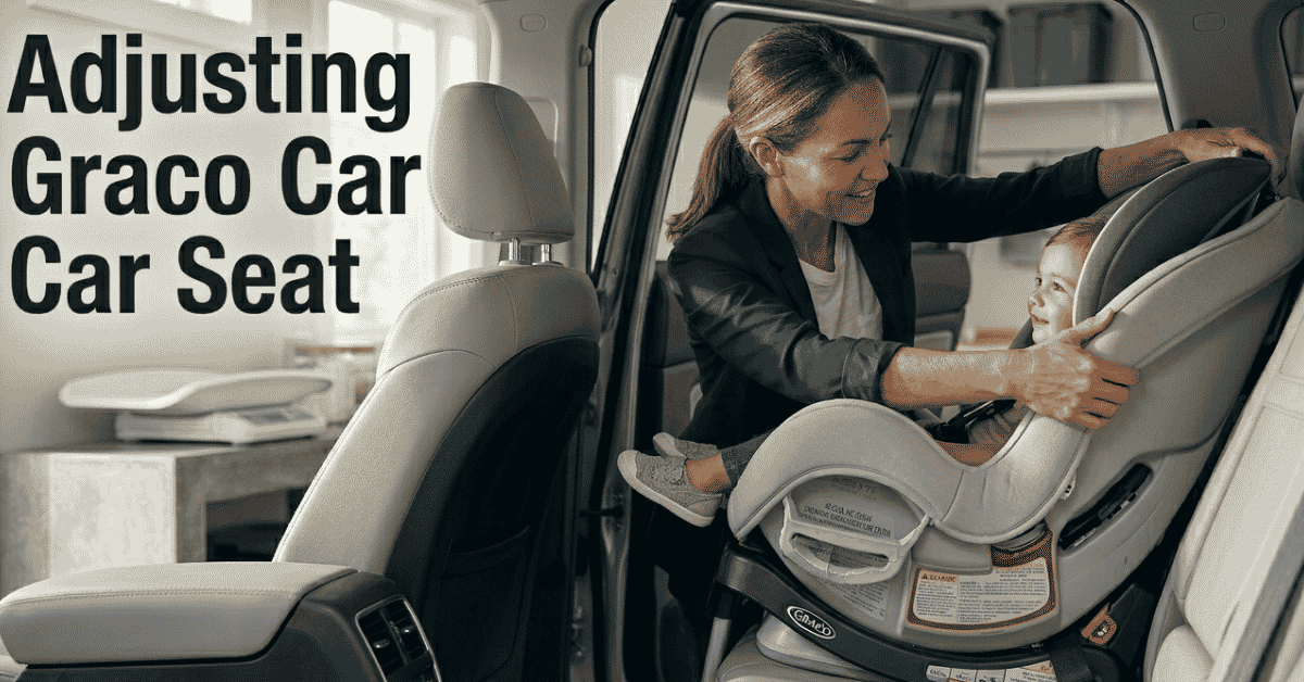 adjusting graco car seat