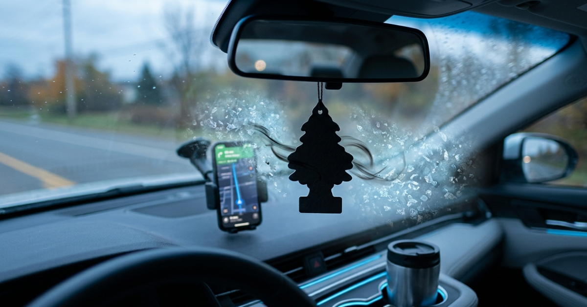 black ice car smell