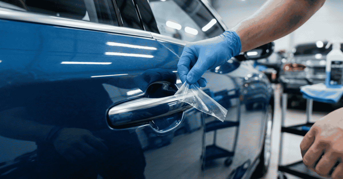 car door handle protector remove