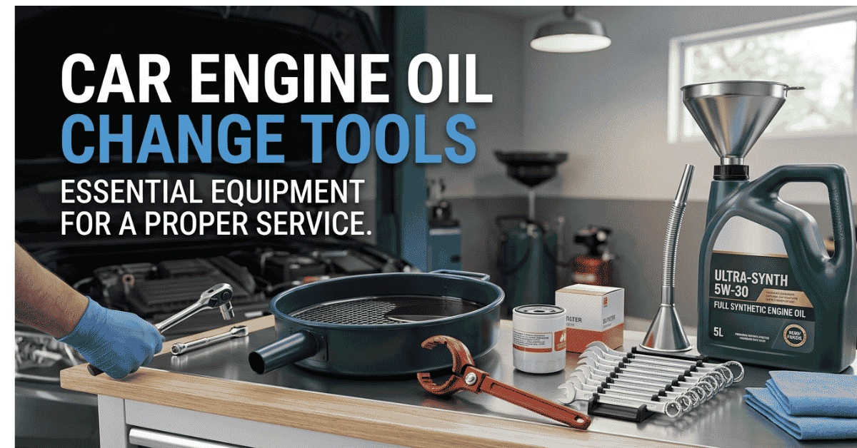 car engine oil change tools