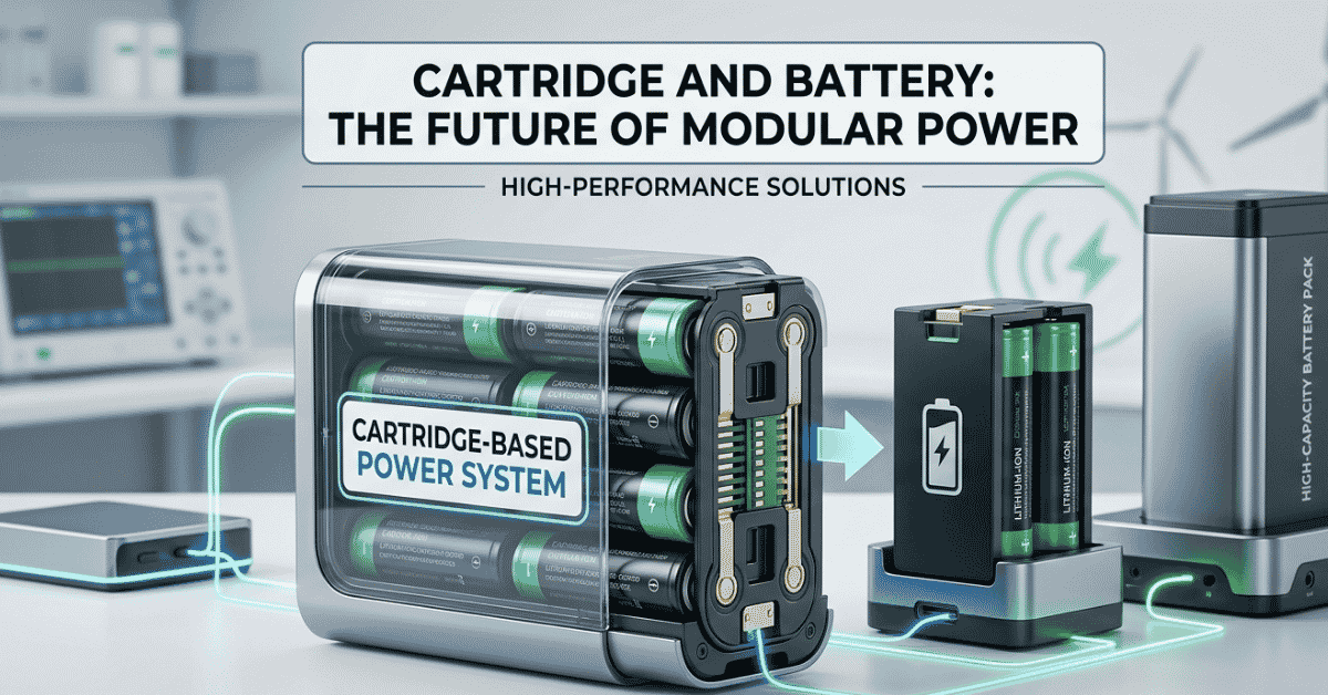 cartridge and battery