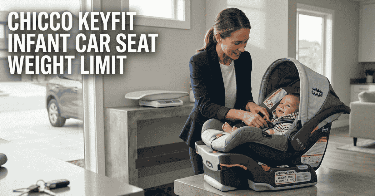 chicco keyfit infant car seat weight limit