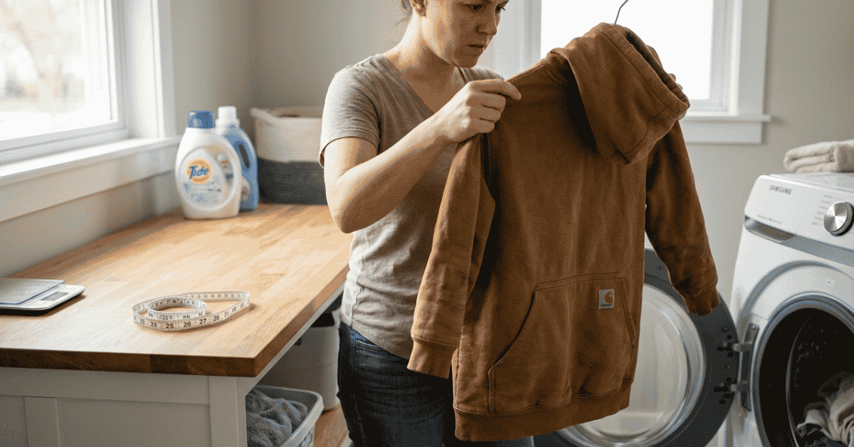 does carhartt hoodies shrink