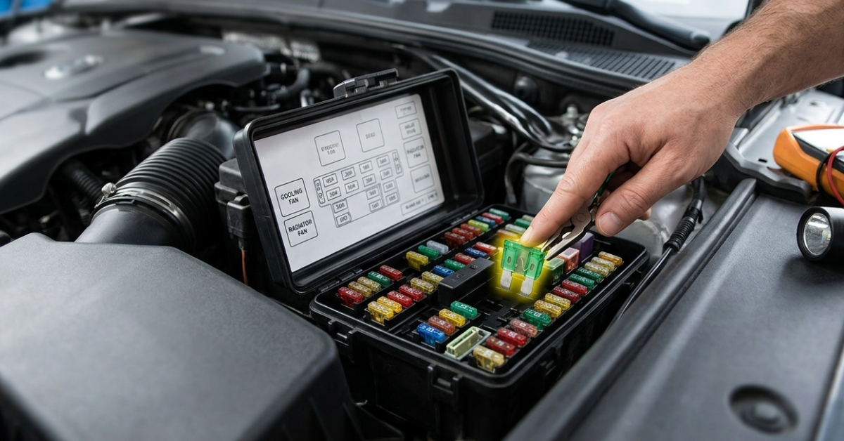 fuse for fan in car