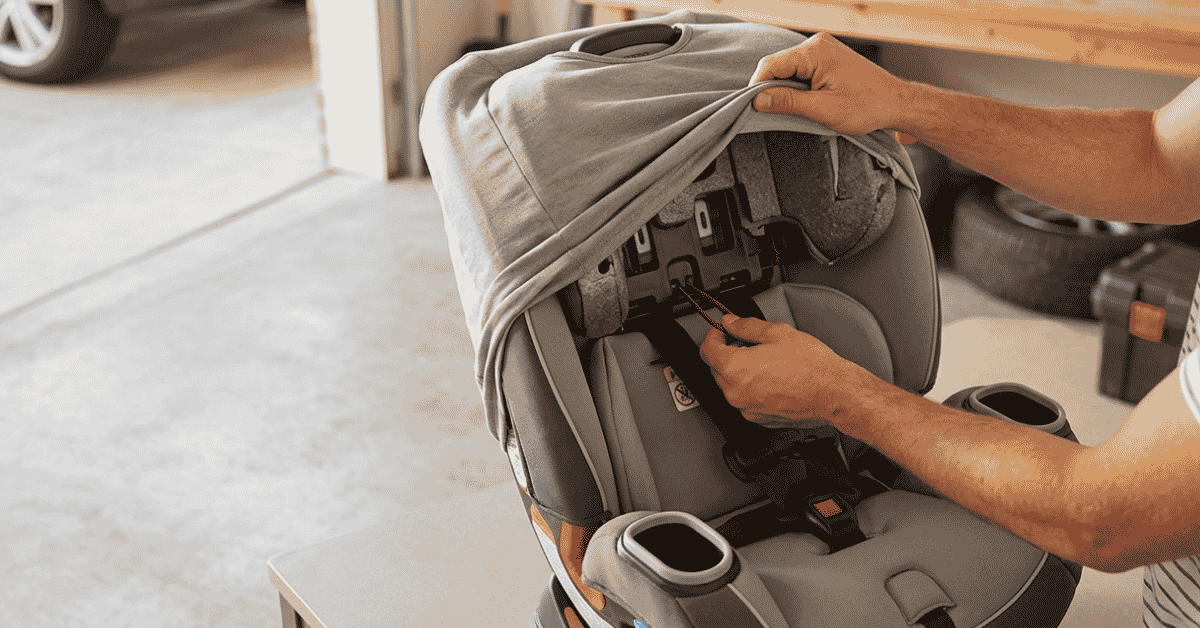 graco car seat how to remove cover