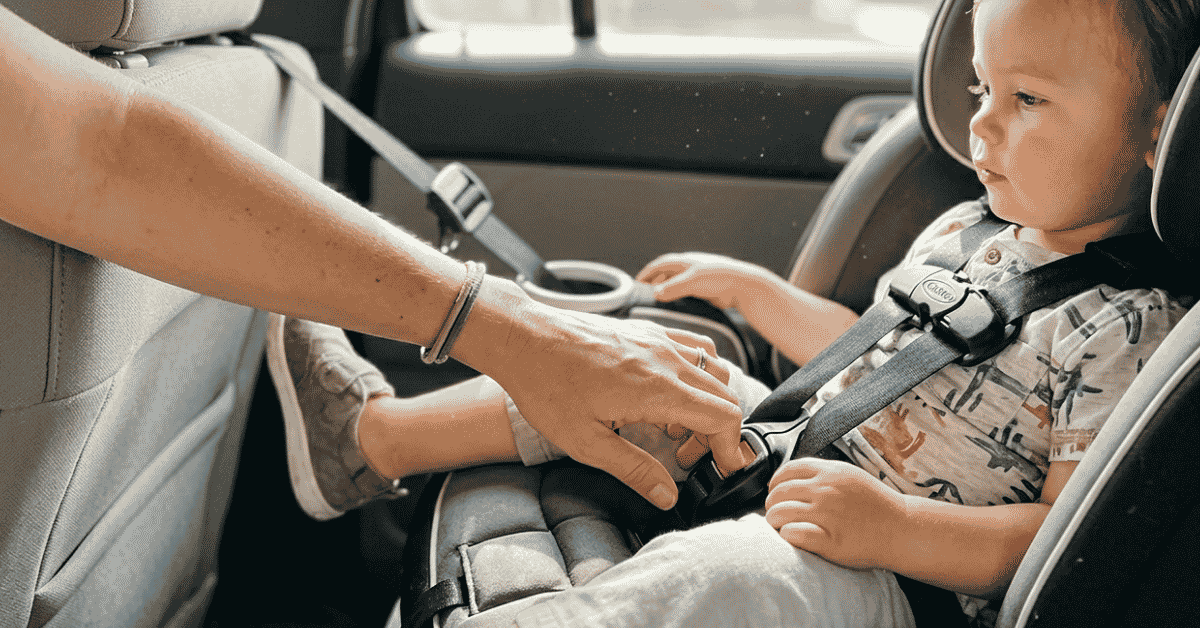 how to loosen straps on graco 3-in-1 car seat
