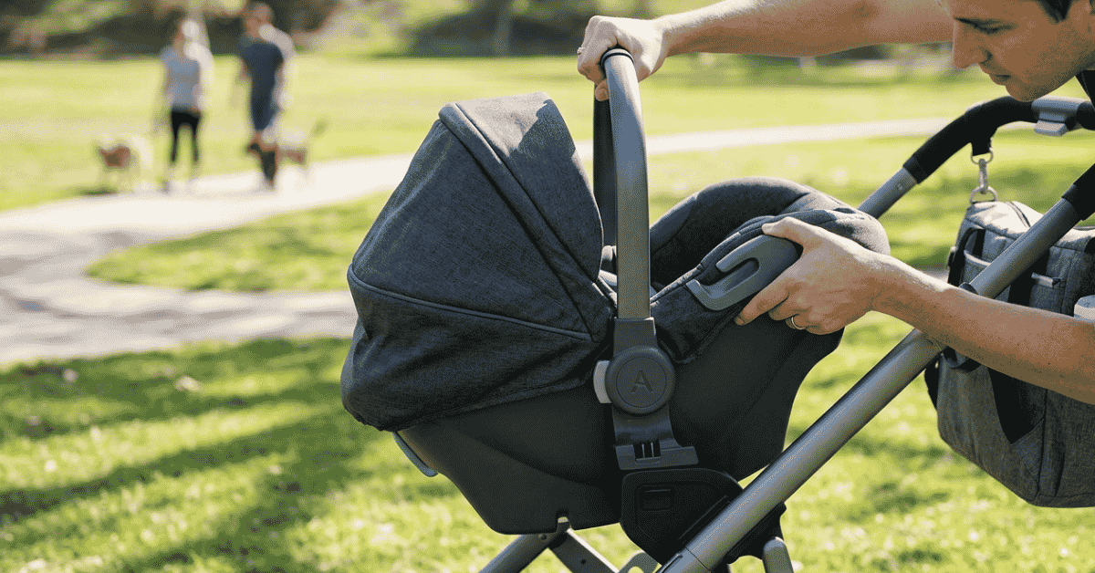 how to remove aria car seat from stroller