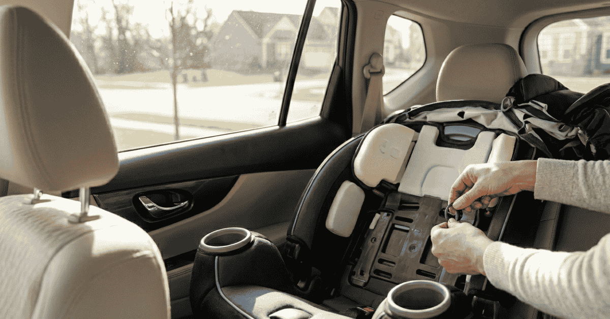 how to remove graco car seat cover
