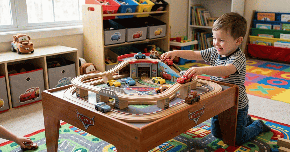 kidkraft cars table