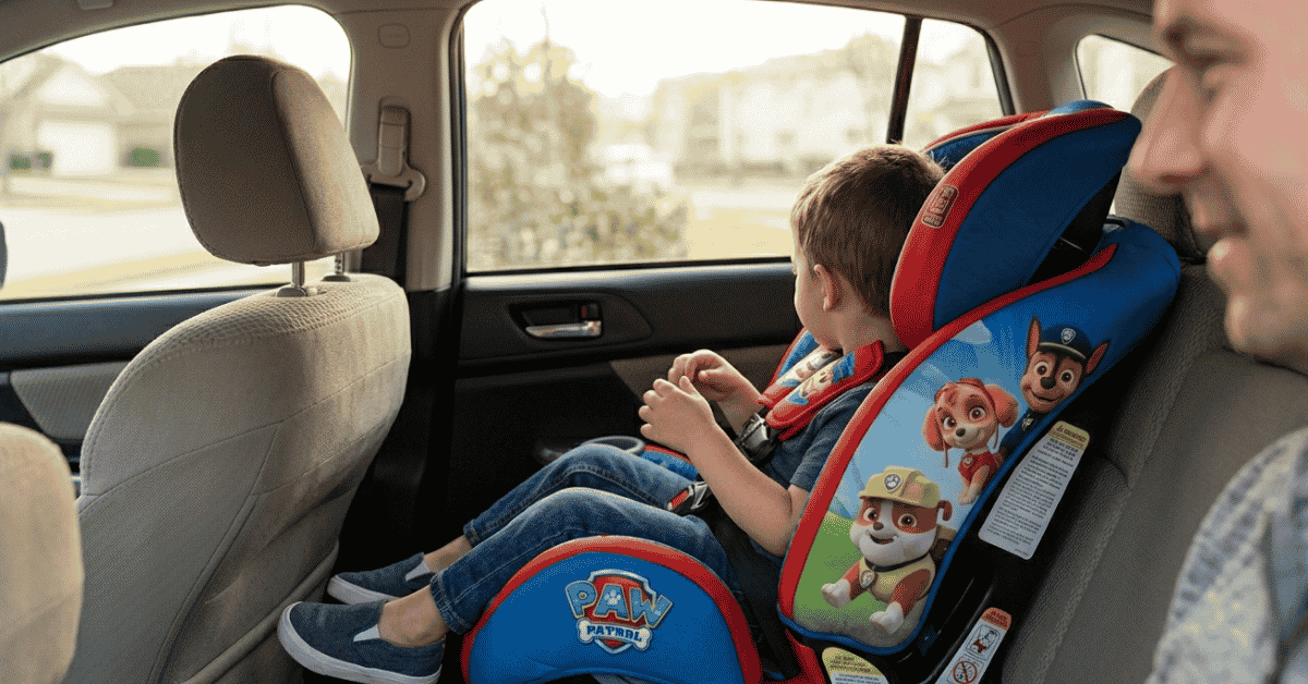 paw patrol car seat