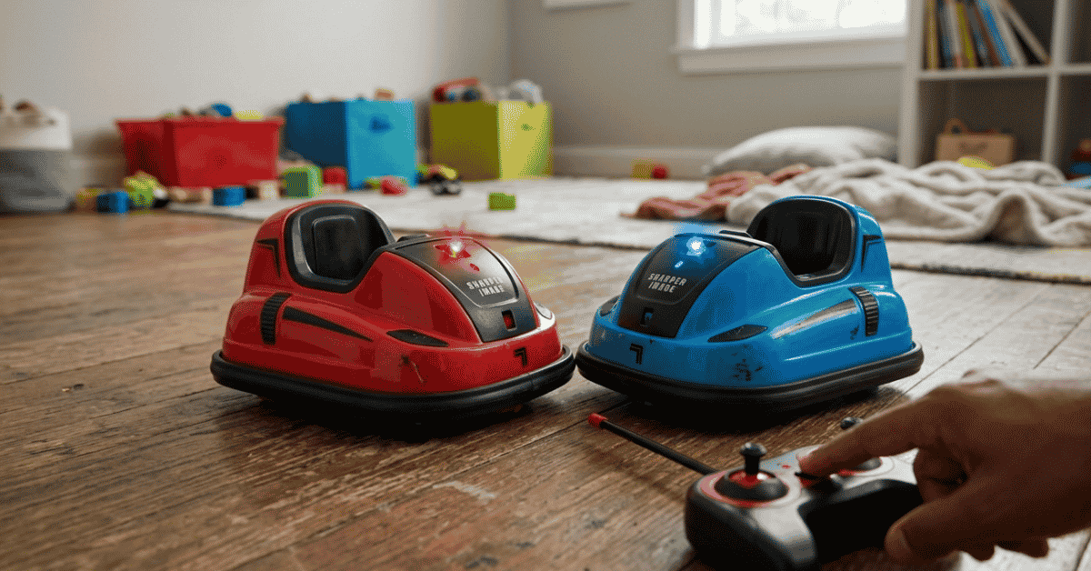sharper image bumper cars not pairing
