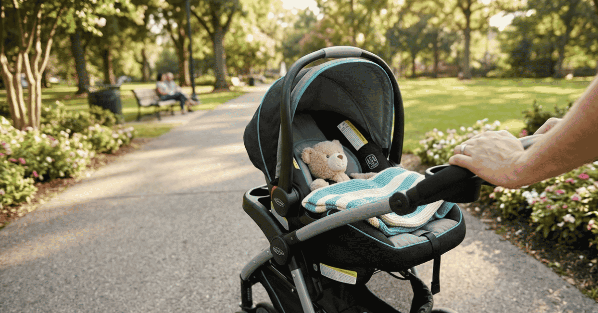snugride 35 car seat and stroller
