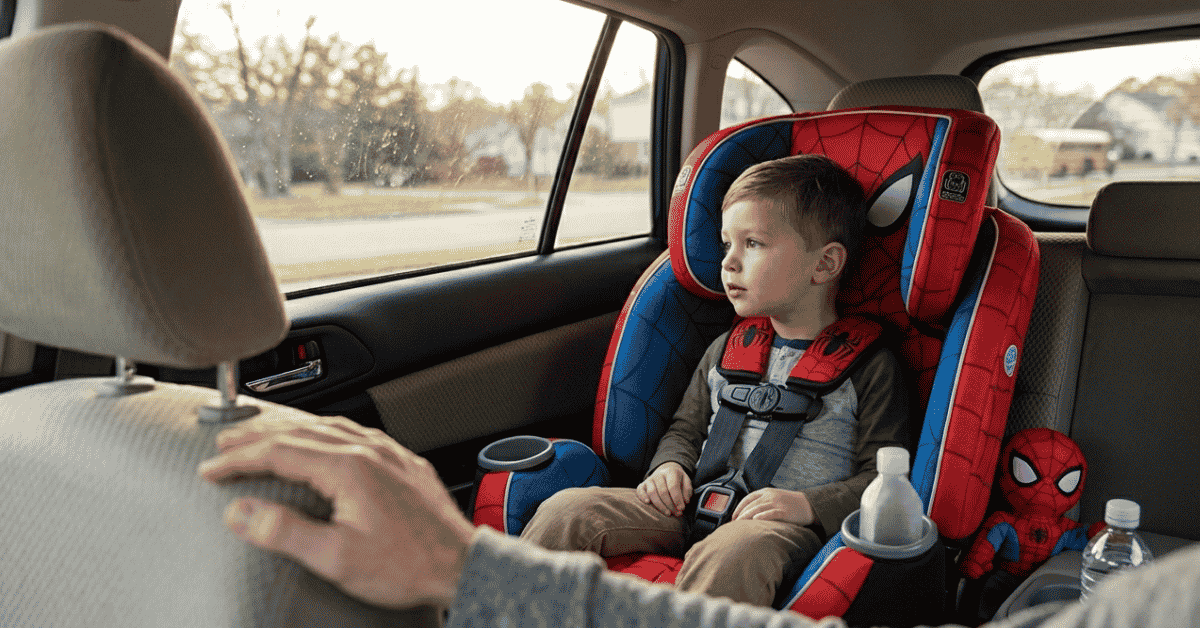 spider man car seat