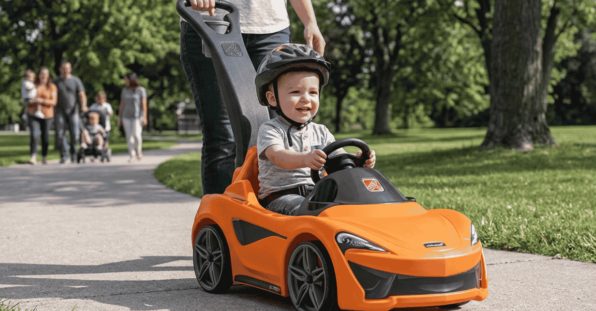step2 mclaren 570s push sports car