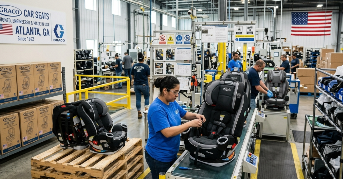 where are graco car seats made